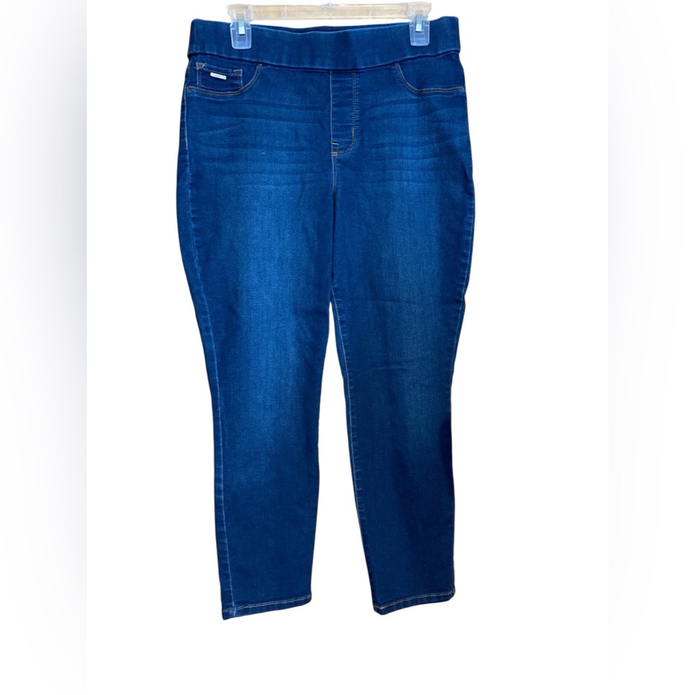Nine West Dark Blue High waist Ankle Jeans sz 12